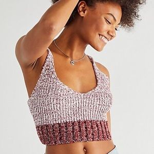NWOT Free People Here All Day Brami Top size XS